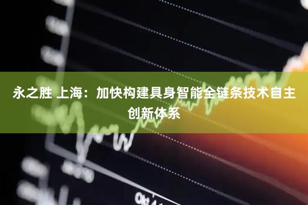 永之胜 上海：加快构建具身智能全链条技术自主创新体系