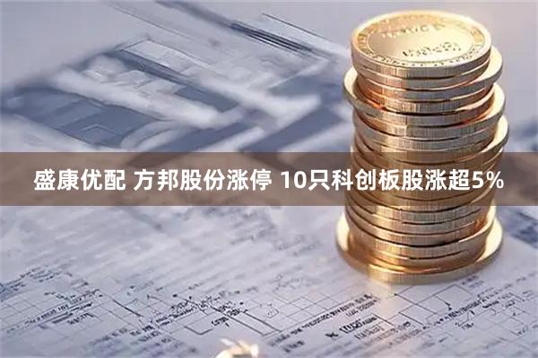 盛康优配 方邦股份涨停 10只科创板股涨超5%