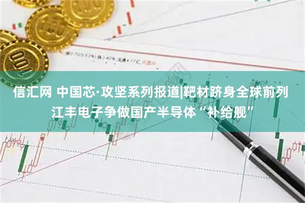 信汇网 中国芯·攻坚系列报道|靶材跻身全球前列 江丰电子争做国产半导体“补给舰”