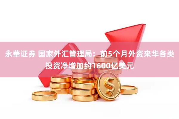 永華证券 国家外汇管理局：前5个月外资来华各类投资净增加约1600亿美元